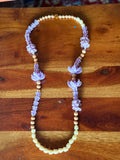 Purple Pua/Crown w/Pikake & Cedar