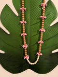 Pink Plume w/Cedar Lei